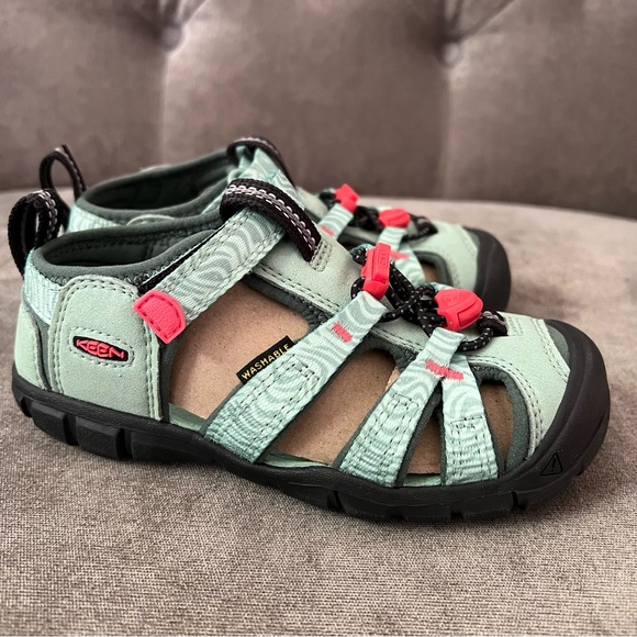 KEEN Seacamp 2 CNX Closed Toe Sandals Little Kids size 11 NWOT - Picture 7 of 9
